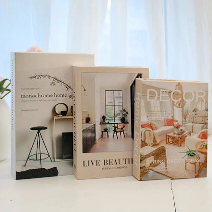 Home Decoration: Modern Fake Book for Styling - DesiNest.