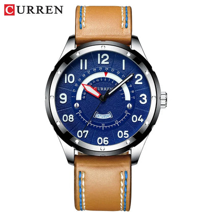 CURREN 8267 Leather Watch US Arabia