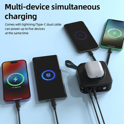 Magnetic Wireless Power Banks Portable Lightweight Power Banks For Picnic Outdoor DesiNest