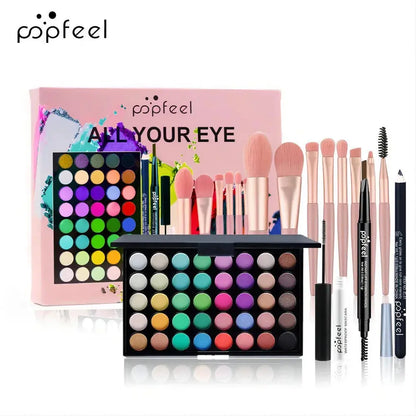 POPFEEL All-in-One Makeup Kit Gift Set with Eyeshadow.