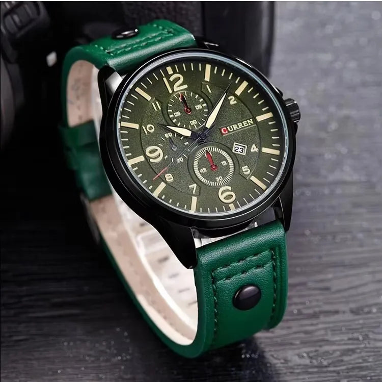CURREN Watch  Leather-8164 US Arabia