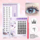 Yelix New Sunflower Eyelash Set Cluster Lashes.