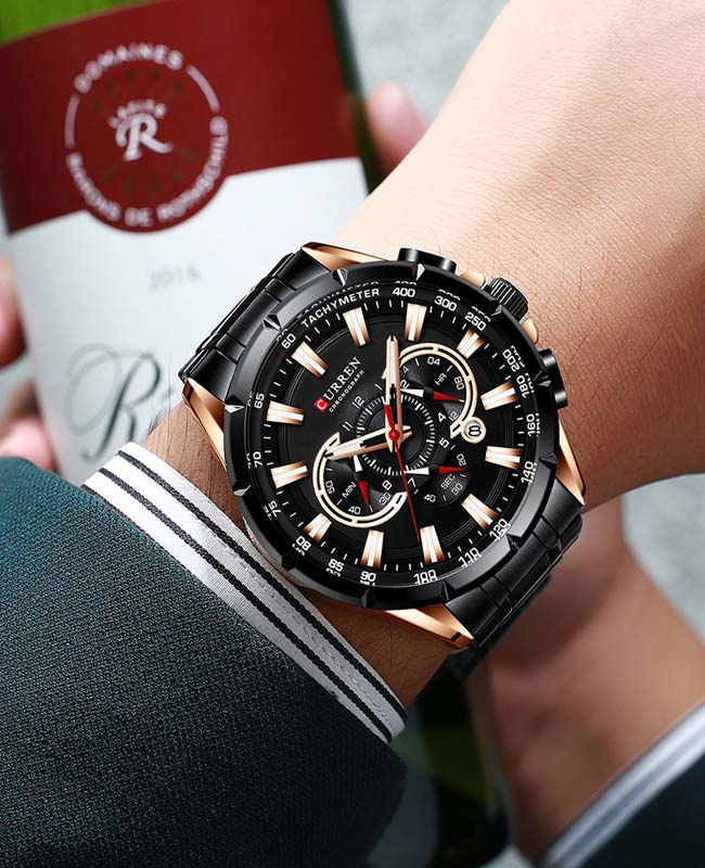 CURREN  Stainless Watch-8363 Curren Watches