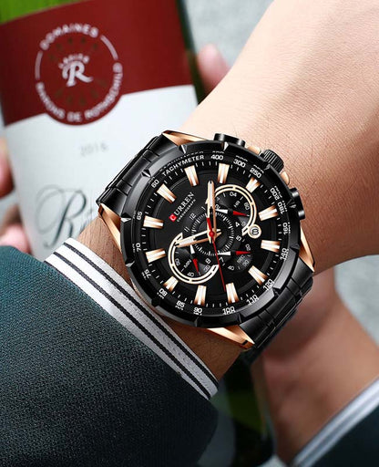 CURREN  Stainless Watch-8363 Curren Watches