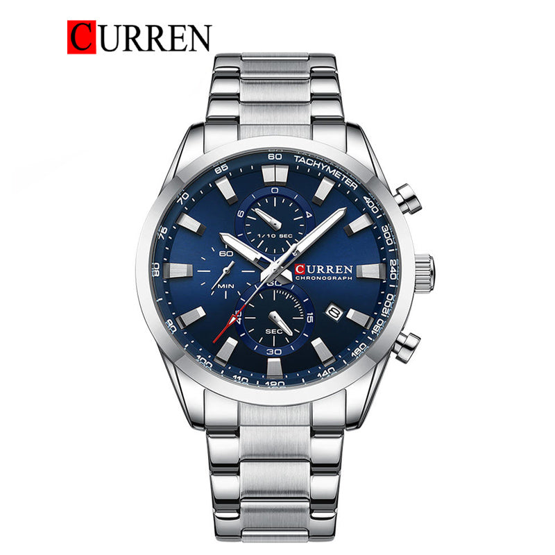 CURREN Stainless Steel Watch For Men With Box US Arabia