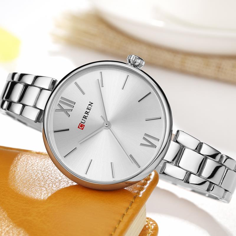 CURREN Original Brand Stainless Steel Band Wrist Watch For Couples With Brand (Box & Bag) US Arabia