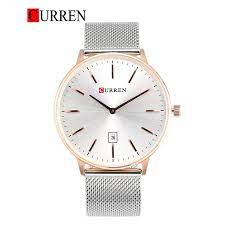 CURREN Original Brand Stainless Steel Band Wrist Watch For Men With Brand (Box & Bag)-8302 US Arabia