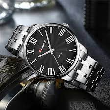 CURREN Original Brand Stainless Steel Band Wrist Watch For Men With Brand (Box & Bag)-8427 US Arabia
