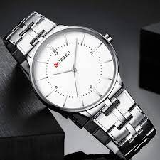 CURREN Original Brand Stainless Steel Band Wrist Watch For Couples With Brand (Box & Bag) US Arabia